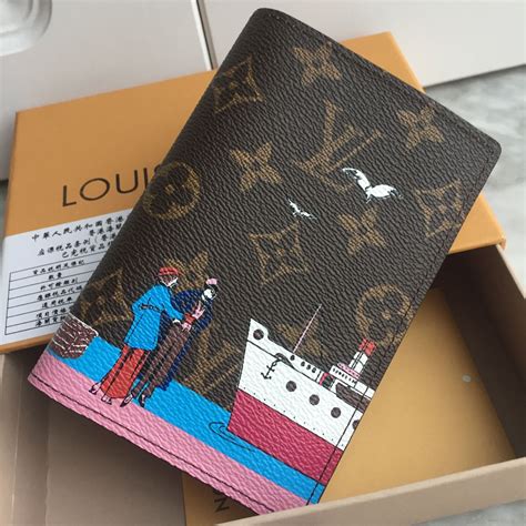 fake louis vuitton passport holder|louis vuitton passport holder monogram.